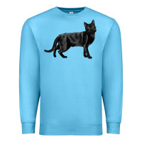 Ocean Blue Bombay Cat Premium Sweatshirt - LillyAllenDesigns