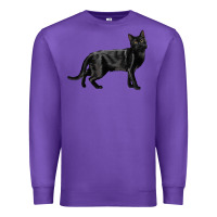 Purple Bombay Cat Premium Sweatshirt - LillyAllenDesigns