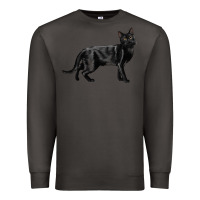 Smoke Bombay Cat Premium Sweatshirt - LillyAllenDesigns