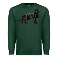 Sports Green Bombay Cat Premium Sweatshirt - LillyAllenDesigns