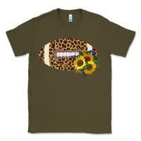 Army Green Leopard Print Footbal Classic Tee - Bettercallsaul