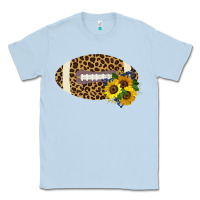 Dusty Blue Leopard Print Footbal Classic Tee - Bettercallsaul