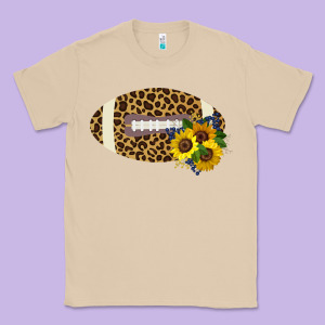 Leopard Print Footbal Classic Tee Designed By Bettercallsaul