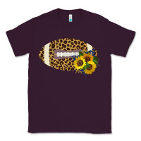 Plum Leopard Print Footbal Classic Tee - Bettercallsaul