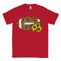 Red Leopard Print Footbal Classic Tee - Bettercallsaul
