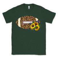Sports Green Leopard Print Footbal Classic Tee - Bettercallsaul