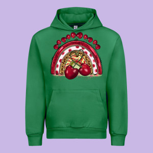 Cherry Rainbow Urban Hoodie Designed By Barkaloodesign