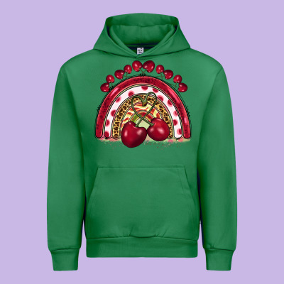 Cherry Rainbow Urban Hoodie Designed By Barkaloodesign