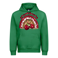 Emerald cherry rainbow Urban Hoodie - BarkalooDesign
