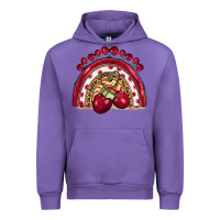 Tulip cherry rainbow Urban Hoodie - BarkalooDesign