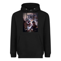 Black unsaid emily julie and the phantoms poster gift (1) Heavyweight Hoodie - lanVoArt