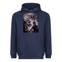 Navy unsaid emily julie and the phantoms poster gift (1) Heavyweight Hoodie - lanVoArt