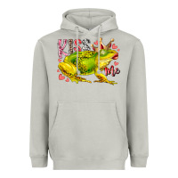 Moon Dust kiss me frog Heavyweight Hoodie - RacoonDesign