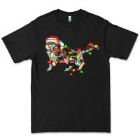 Black christmas christmas maine coon cat cat Premium Tee - LillyAllenDesigns