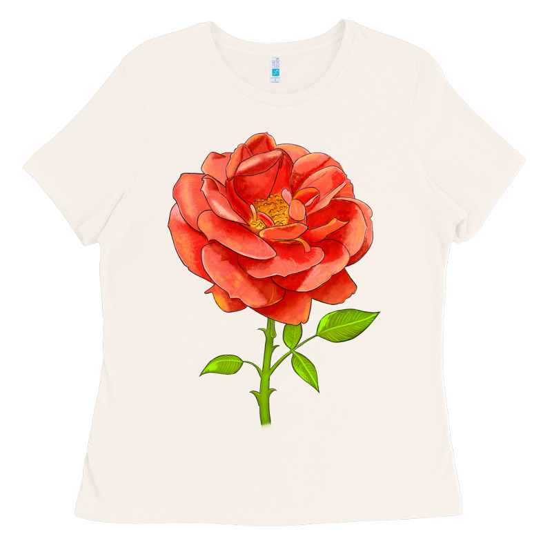 All A Twitter Rose Ladies Tee by LillyAllenDesigns | Teevron