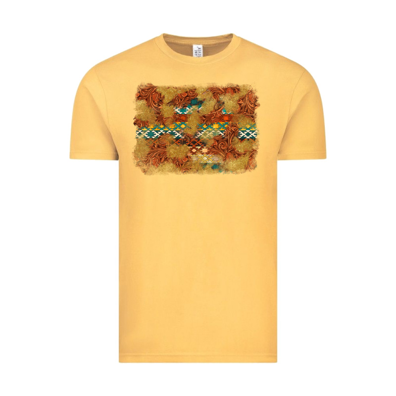 Aztec Background Pattern Western Vintage Tee by texasbilliewilder | Teevron