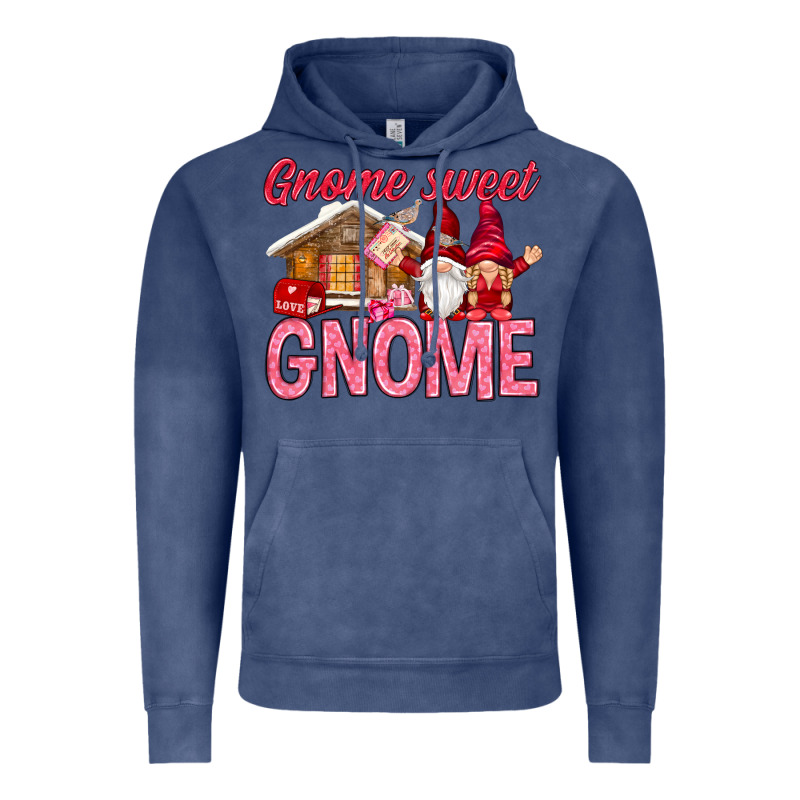 Gnome Sweet Gnome Valentine's Day Vintage Hoodie by HowdyJamesFarm | Teevron