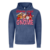 Vintage Denim Gnome sweet gnome Valentine's Day Vintage Hoodie - HowdyJamesFarm
