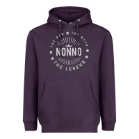 Graphic 365 Nonno The Legend Grandpa Men Funny Gift Heavyweight Hoodie | Teevron
