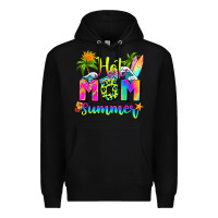 Black mom summer Premium Hoodie - RanaPortraitStore