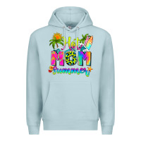 Blue Mist mom summer Premium Hoodie - RanaPortraitStore