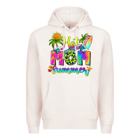Pale Pink mom summer Premium Hoodie - RanaPortraitStore