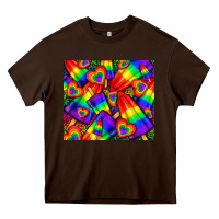 Chocolate Brown Western LGBTQ+ Pride Squad tumbler Heavy Core Tee - BundleAndBundleShop