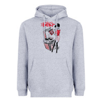 Heather Grey the english beat Heavyweight Hoodie - lanVoArt