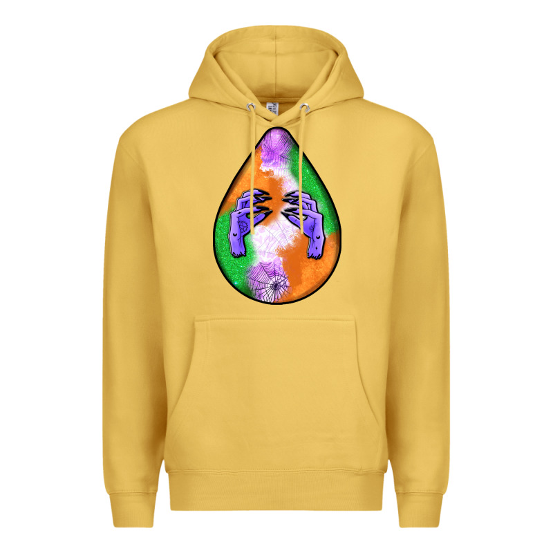 Halloween Hands Teardrop Premium Hoodie by BundleAndBundleShop | Teevron