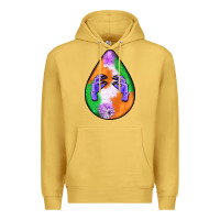 Antique Gold halloween hands teardrop Premium Hoodie - BundleAndBundleShop