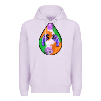 Lilac halloween hands teardrop Premium Hoodie - BundleAndBundleShop