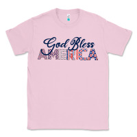 Bubblegum Pink God Bless America Classic Tee - Bettercallsaul