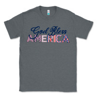 Charcoal Heather God Bless America Classic Tee - Bettercallsaul