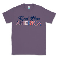 Lavender God Bless America Classic Tee - Bettercallsaul
