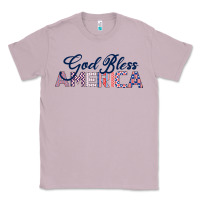 Lilac God Bless America Classic Tee - Bettercallsaul