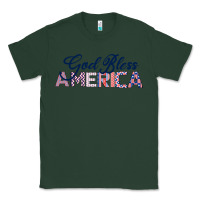 Sports Green God Bless America Classic Tee - Bettercallsaul