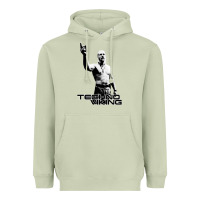 Matcha techno viking Heavyweight Hoodie - lanVoArt