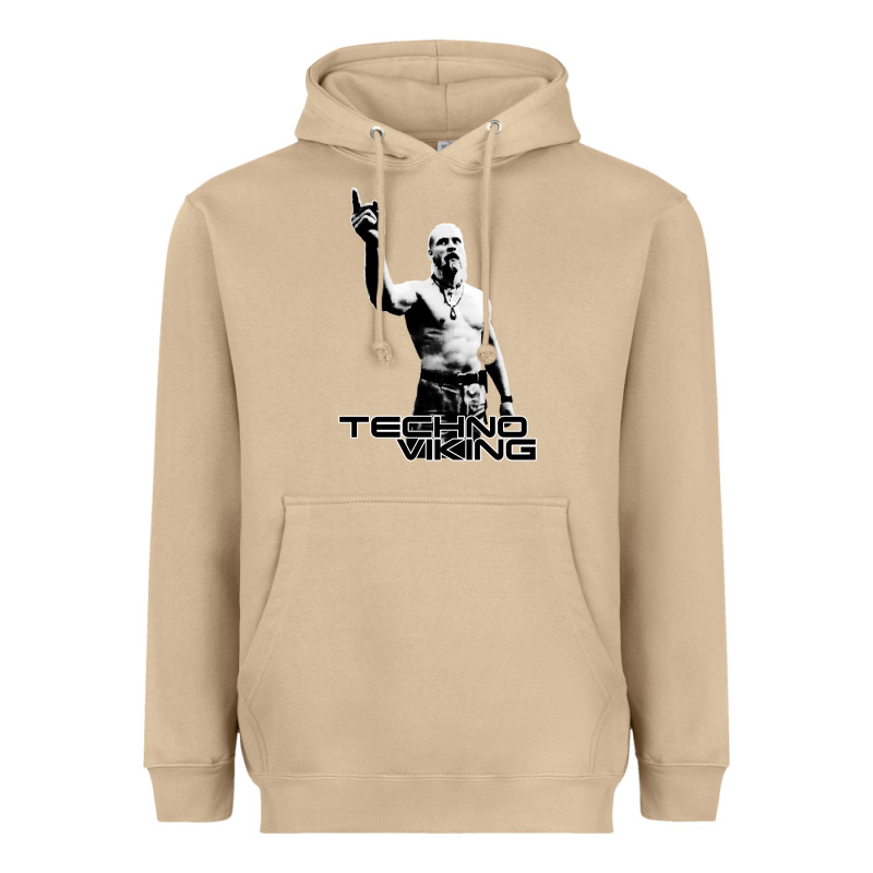 Techno Viking Heavyweight Hoodie by lanVoArt | Teevron