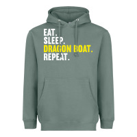 Sage Dragon Boat-Kdkal Heavyweight Hoodie - lanVoArt
