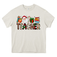 Cream teacher christmas Heavy Core Tee - JahusDesignShop