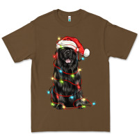 Cacao christmas newfoundland dog Premium Tee - LillyAllenDesigns