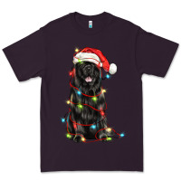 Plum christmas newfoundland dog Premium Tee - LillyAllenDesigns