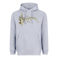 Heather Grey genesis   wind & wuthering Heavyweight Hoodie - lanVoArt