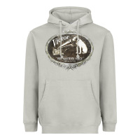 Moon Dust his master's voice Heavyweight Hoodie - lanVoArt