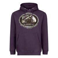 Plum his master's voice Heavyweight Hoodie - lanVoArt