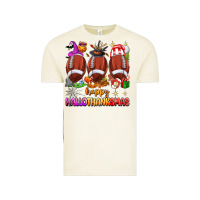 Vintage Arctic happy hallothanksmas football Vintage Tee - texasbilliewilder