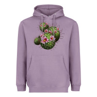 Lavender arizona fishhook cacti Heavyweight Hoodie - LillyAllenDesigns
