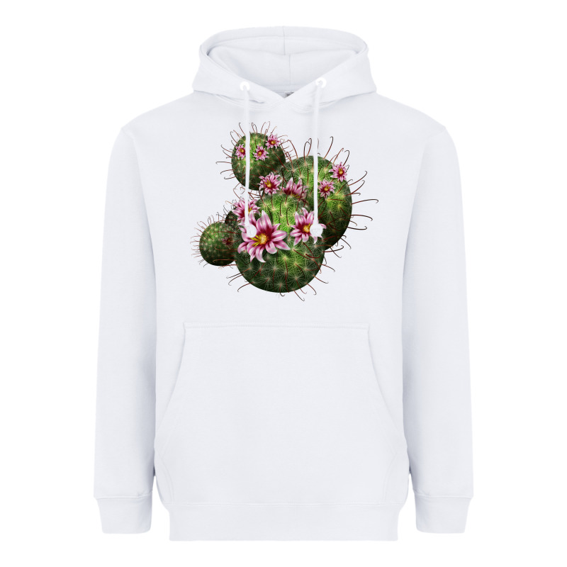 Arizona Fishhook Cacti Heavyweight Hoodie by LillyAllenDesigns | Teevron