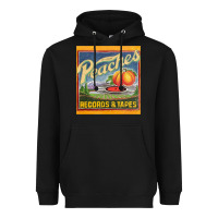 Black peaches records and tapes Heavyweight Hoodie - lanVoArt