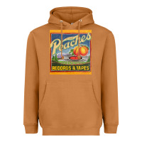 Meerkat peaches records and tapes Heavyweight Hoodie - lanVoArt
